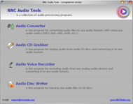 NNC Audio Tools Package screenshot